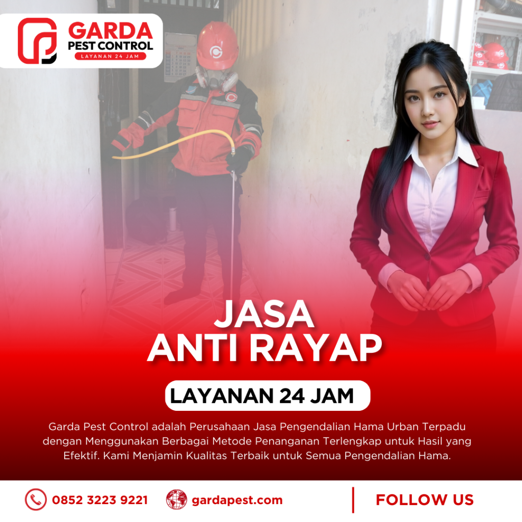 Jasa Anti Rayap di Malang System Injeksi Bergaransi
