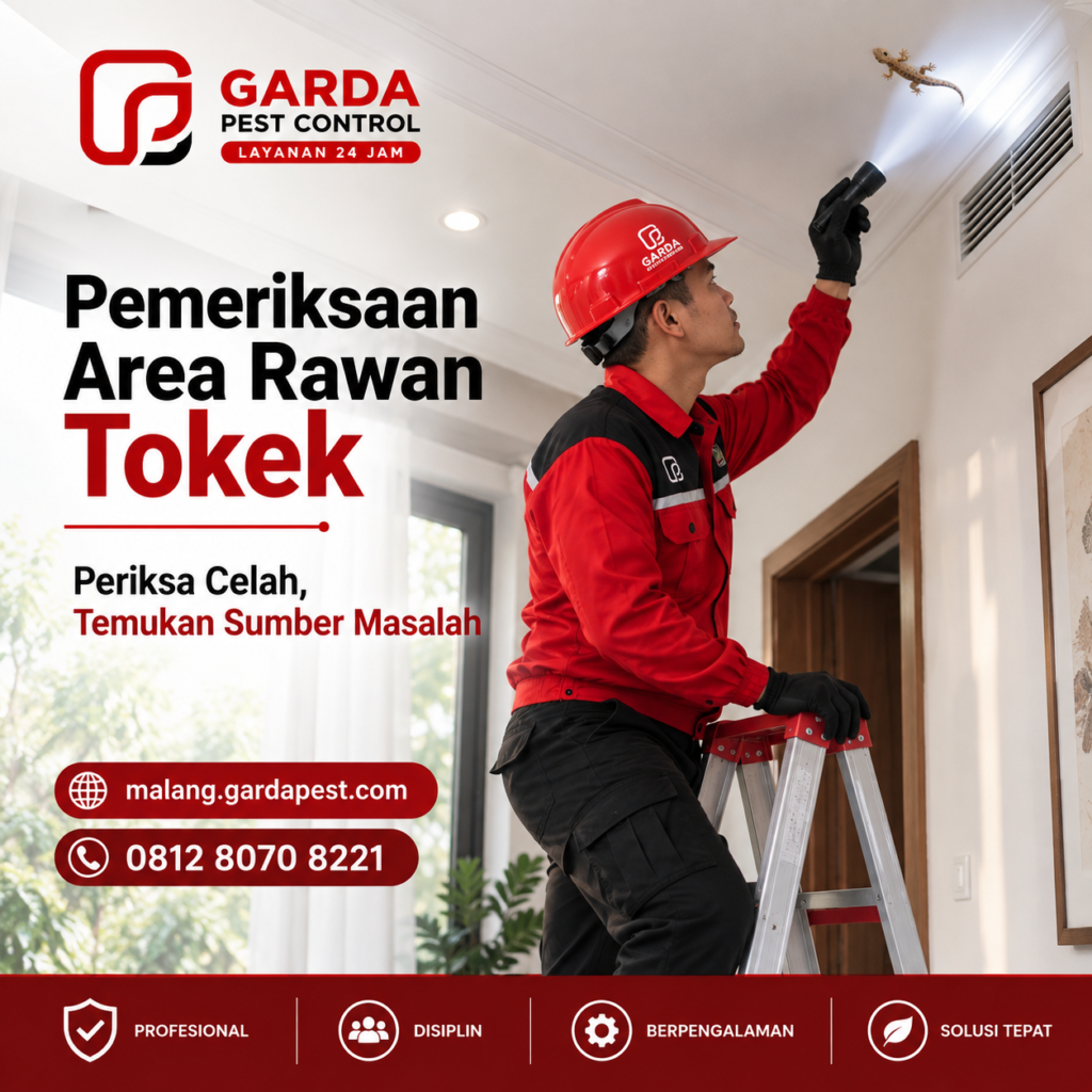 Jasa Pembasmi Tokek di Malang Raya - Pest Control Terbaik No.1 Bergaransi