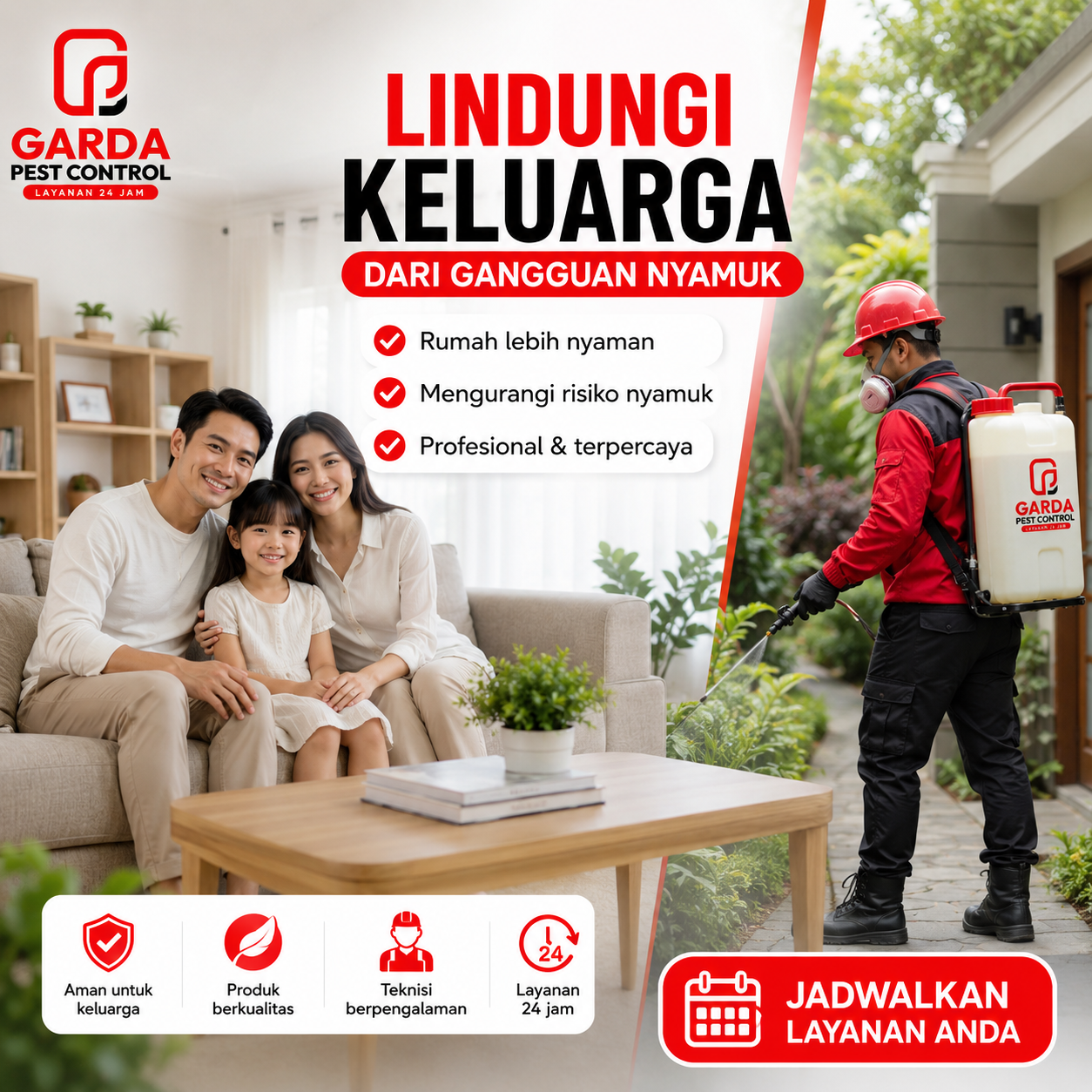Jasa Pembasmi Nyamuk DBD Malang Terbukti Efektif & Aman