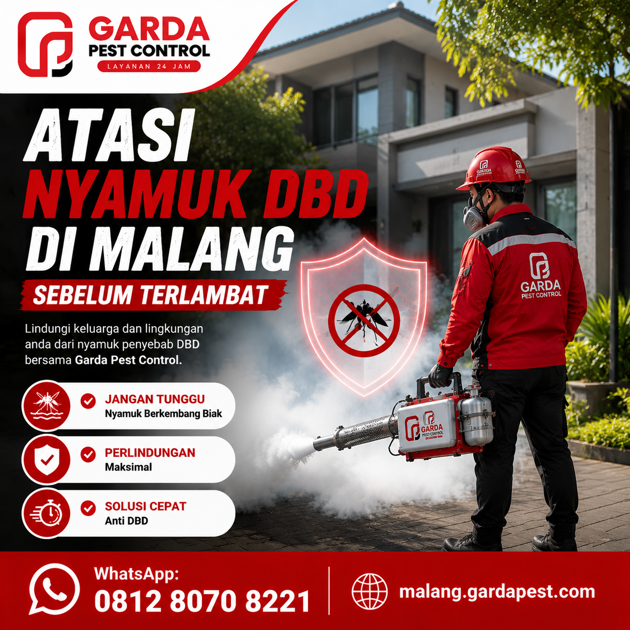 Biaya Jasa Fogging Nyamuk per m2 Malang dan Panduan Hitungannya