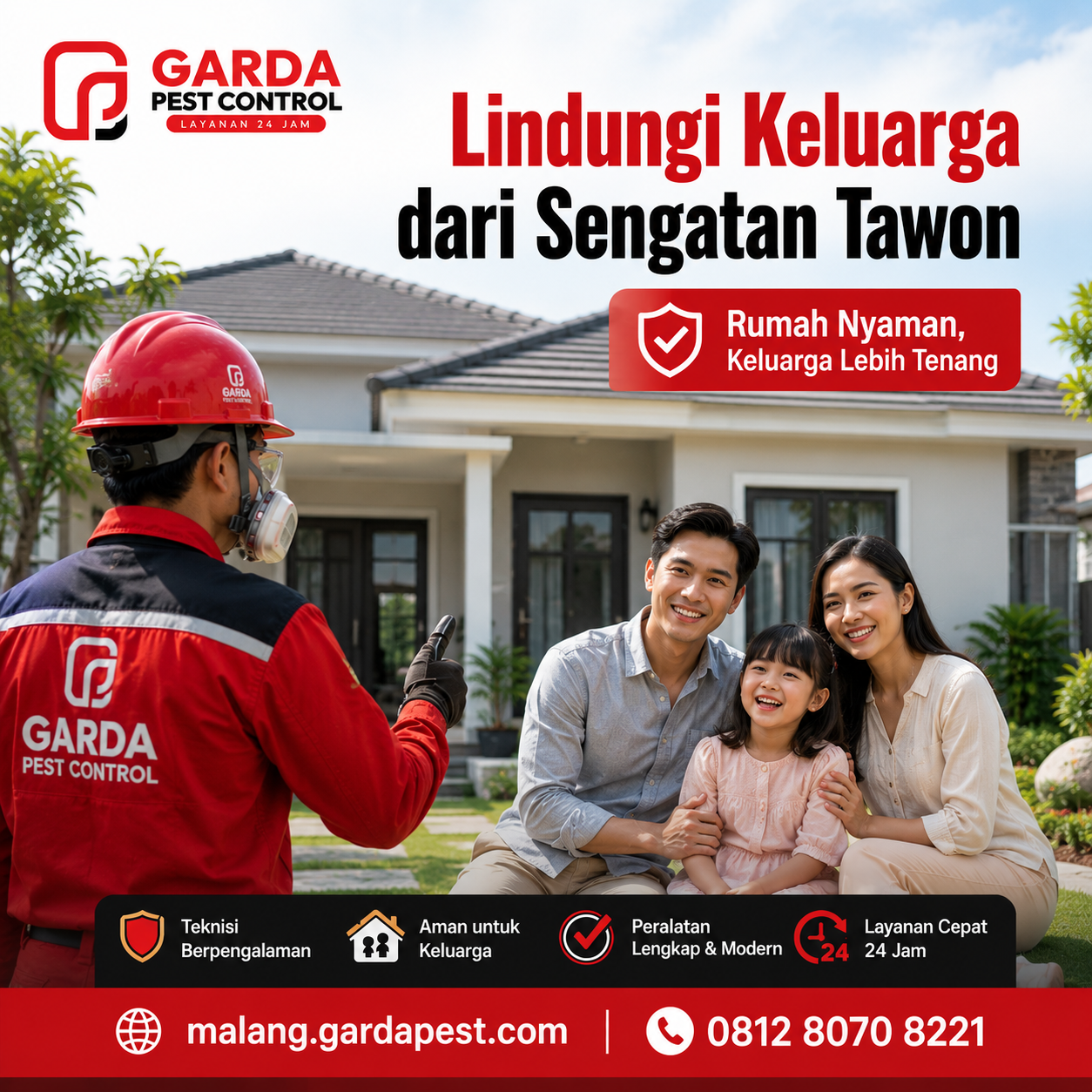 Jasa Pembasmi Sarang Tawon Malang: Rincian Tarif dan Layanan Aman