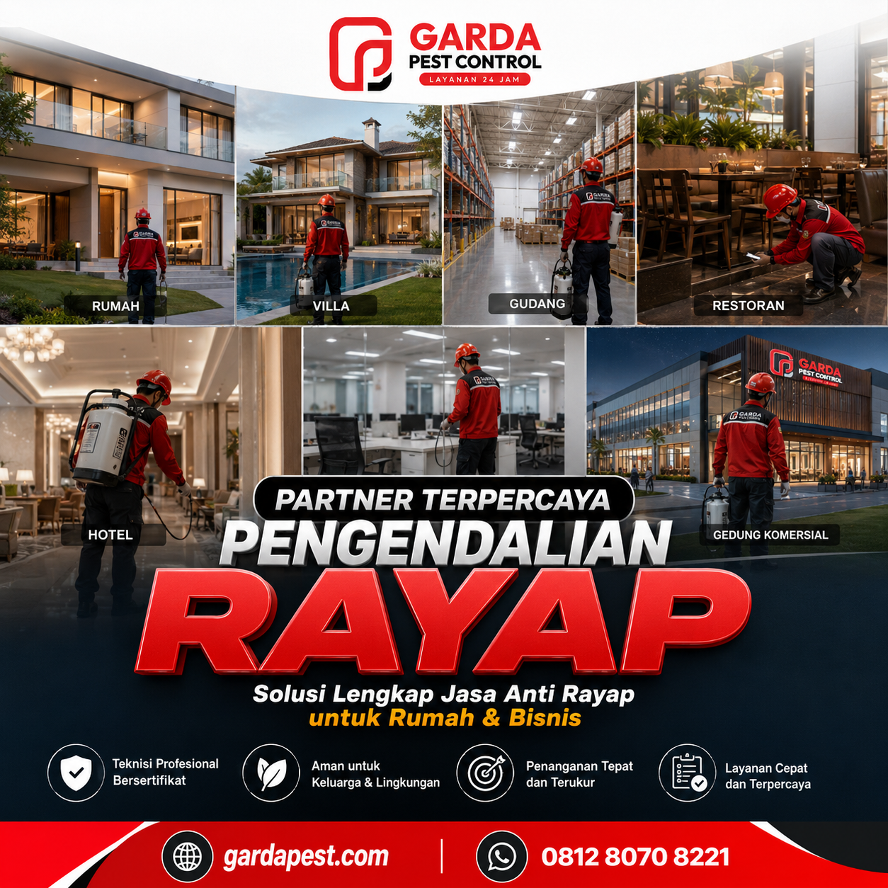 Jasa Pembasmi Rayap di Malang: Solusi Tuntas dan Bergaransi dari Agata Pest Control