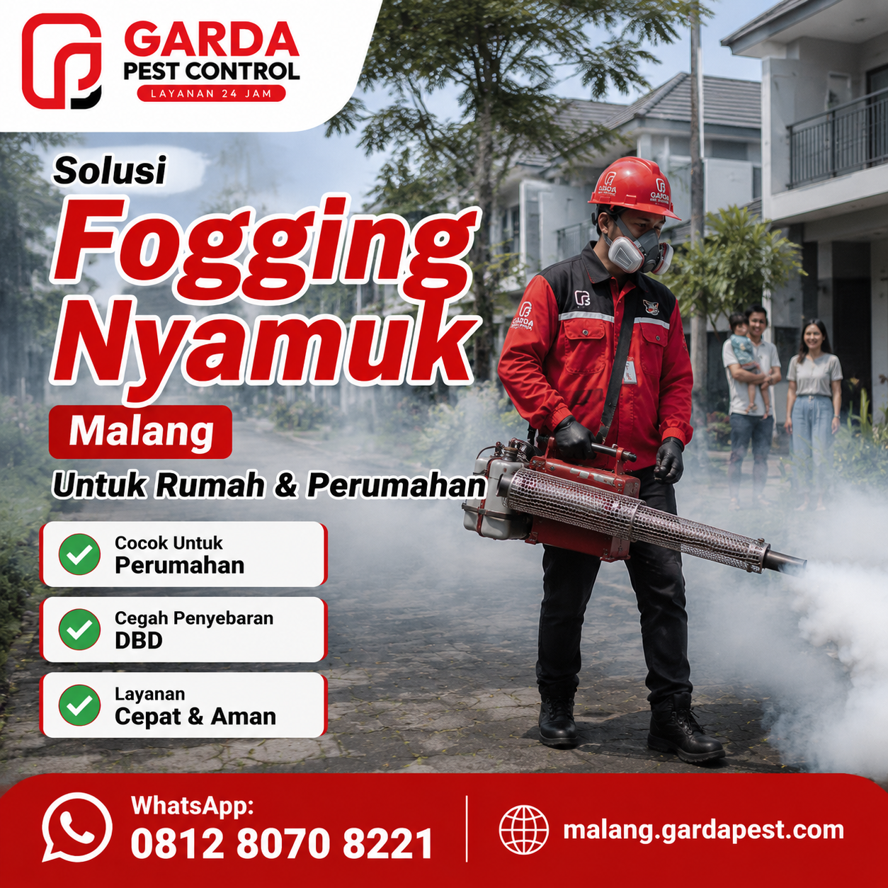 Jasa Fogging Nyamuk 24 Jam Malang Siap Respon Cepat Agata Pest Control