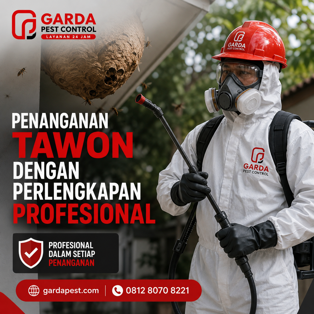 Tips Memilih Jasa Pembasmi Tawon Bergaransi di Malang untuk Kerja Bersih