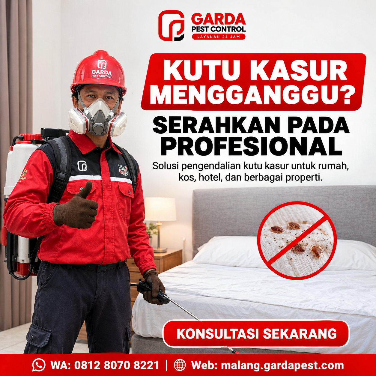 Jasa Pembasmi Kutu Kasur di Malang Basmi Hingga Tuntas