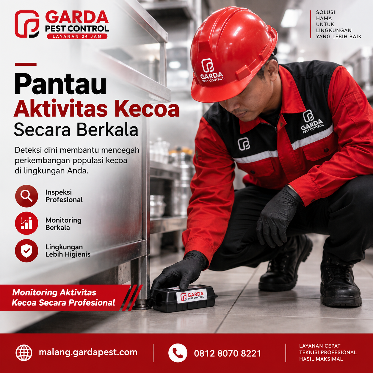 Jasa Pembasmi Kecoa Malang Aman untuk Rumah: Solusi Tuntas Bebas Bau