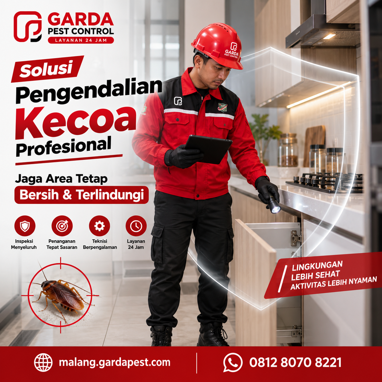 Pest Control Kecoa Ramah Anak dan Hewan Peliharaan Malang: Pembasmian Aman Tanpa Bahaya Kimia