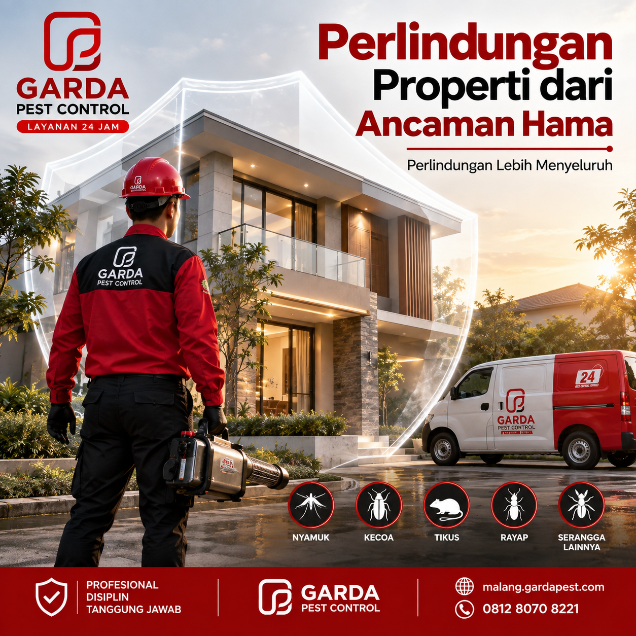 Jasa Pembasmi Hama Malang Bergaransi: Solusi Tuntas Rayap, Tikus, dan Serangga